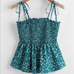 Brand new floral top